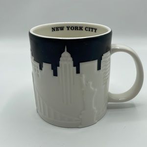 Starbucks “2012” Embossed 3D New York Skyline Mug